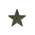 Знак различия металлический, защитного цвета, ЗВЕЗДА,  для генералов Красной Армии на военное время, обр. 1941 г.